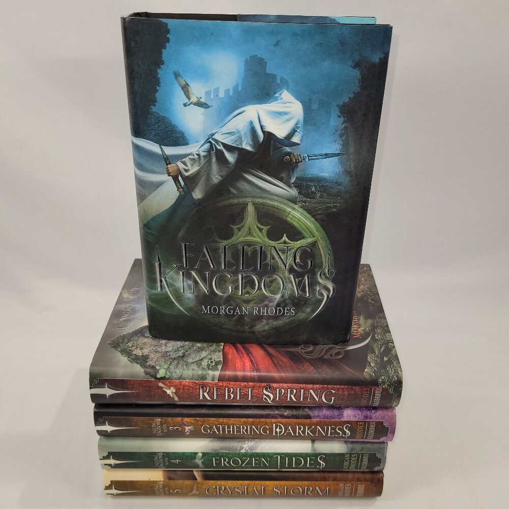 Morgan Rhodes Fallen Kingdoms 5 Hardcover Fantasy Book Series Set